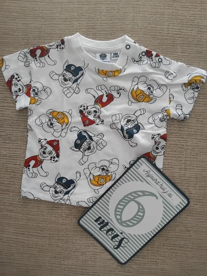 Tee shirt 6 mois / 63-69 cm
