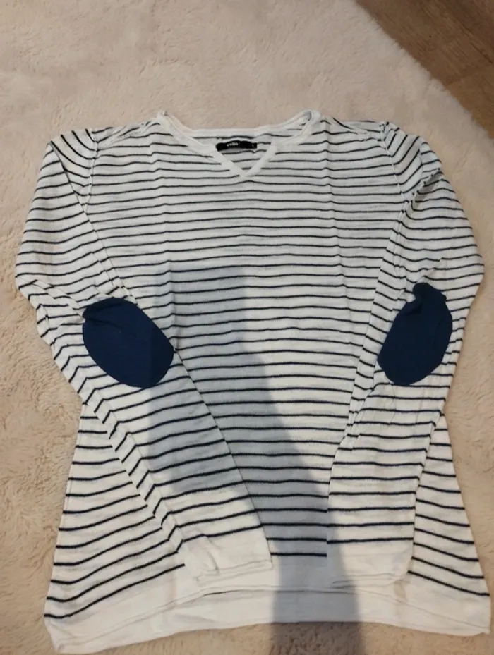 Pull à rayures Celio S - photo numéro 3