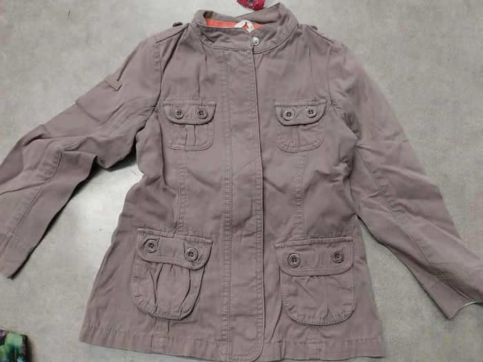 manteau veste jean fille 5 ans vertbaudet