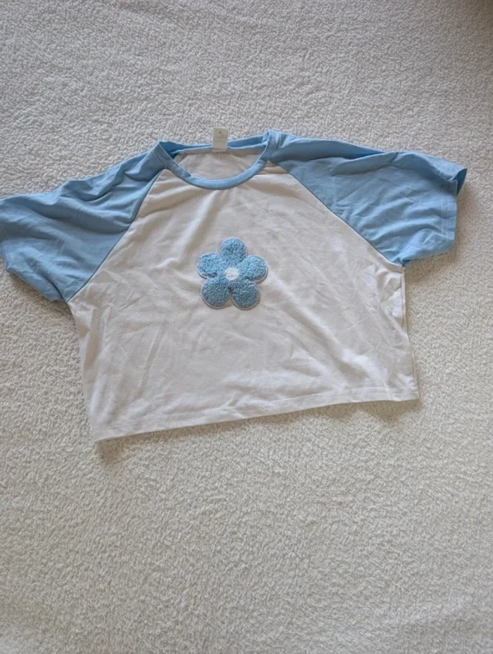 🌼 Crop top Shein – 11/12 ans - photo numéro 2