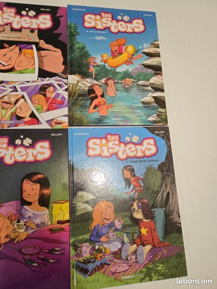 Lot de 8 Livres Les Sisters - photo numéro 2