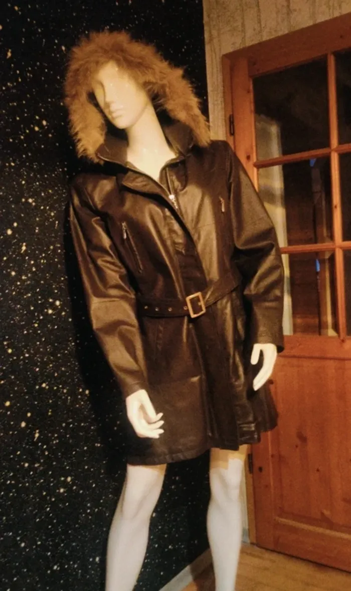 Manteau en cuir 100% (Leather) - photo numéro 4