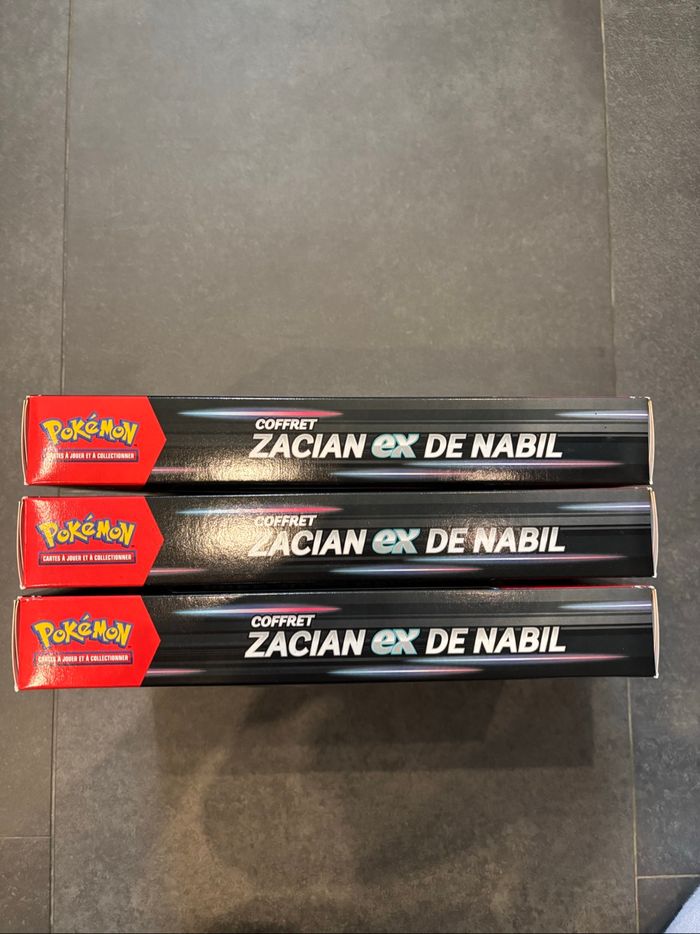 Coffret Zacian x3 - photo numéro 2