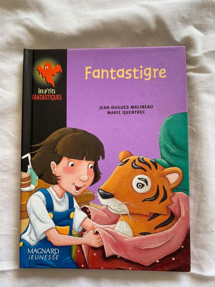 Livre Jean-Hugues Malineau et Marie Quentrec - Fantastigre