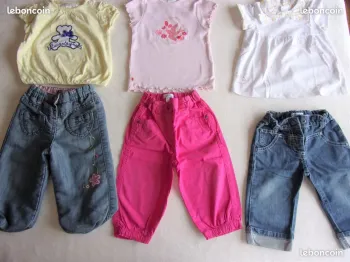 Lot vêtements fille 12 mois