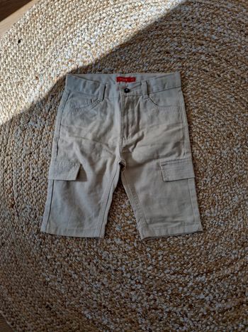 Short en toile 8 ans