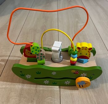 Bateau à bascule en bois multiactivités