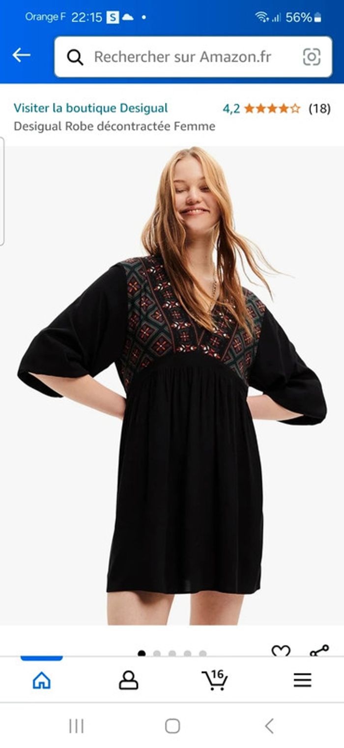 Desigual Robe décontractée Femme - photo numéro 2