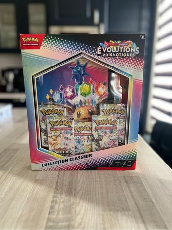 Pokémon coffret classeur ev8.5 évolution prismatique