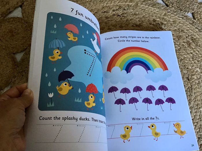 Livre apprends à tracer les nombres - photo numéro 5