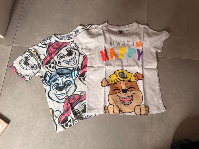 lot 2 tee shirt pat patrouille