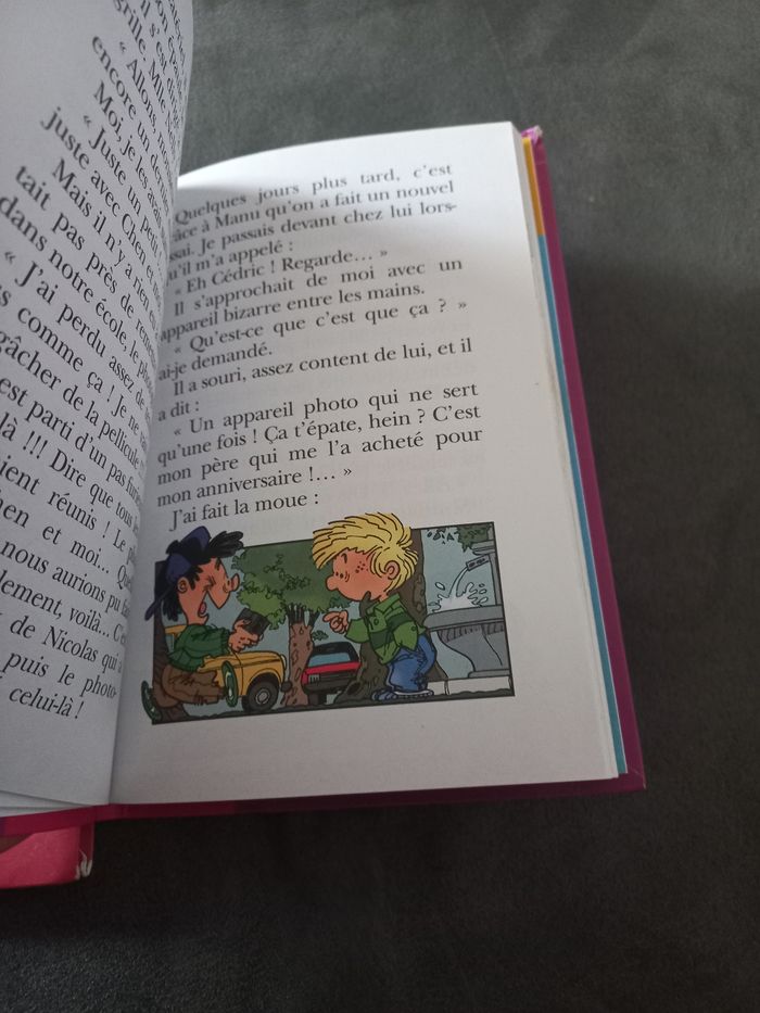 Lot 2 livres bibliotheque rose cedric - photo numéro 3