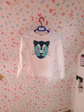 Tee shirt tête de tigre 🐯