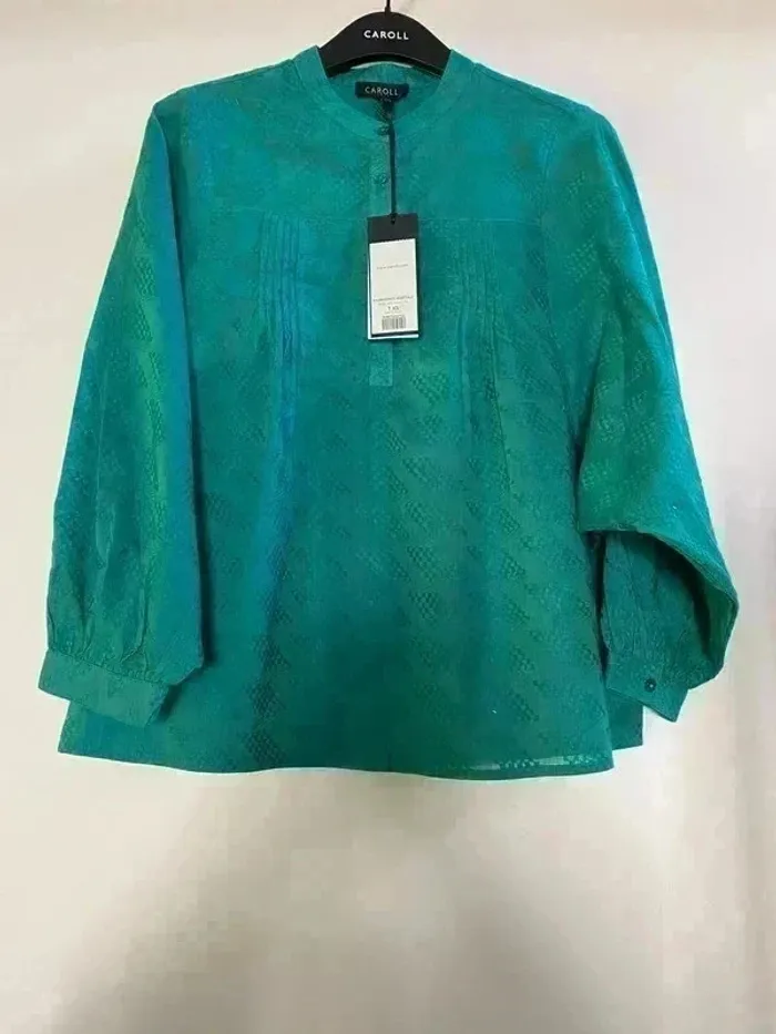 Chemise Blouse Celestine Caroll coupe ample taille XS S 34 Neuve