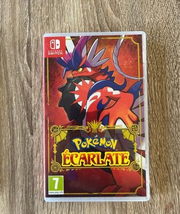 Pokémon écarlate Nintendo switch
