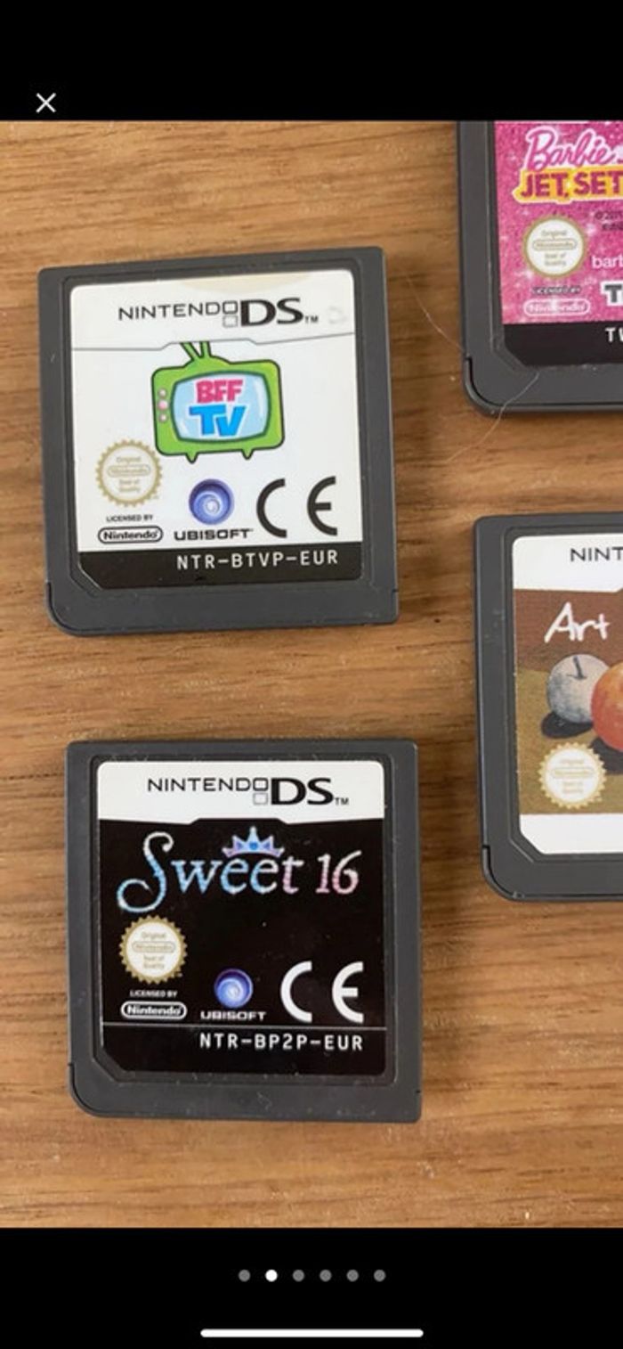 Lot de 6 jeux DS Nintendo DS - photo numéro 4