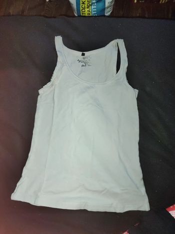 Débardeur blanc S