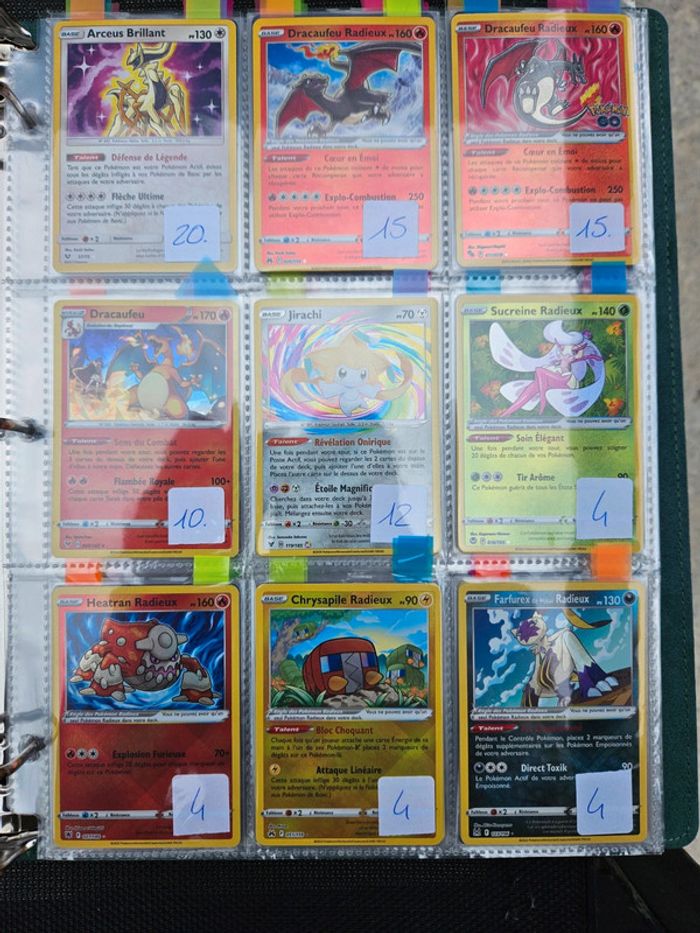 Partie 2 : Cartes Pokémon à l'unité (V/AR/GG/ex) - photo numéro 8
