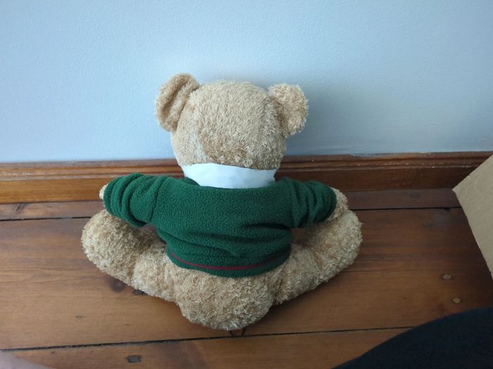 Ourson nounours vintage pull neuf damart - photo numéro 2