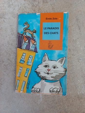 Livre pour enfants Le paradis des chats Émile Zola