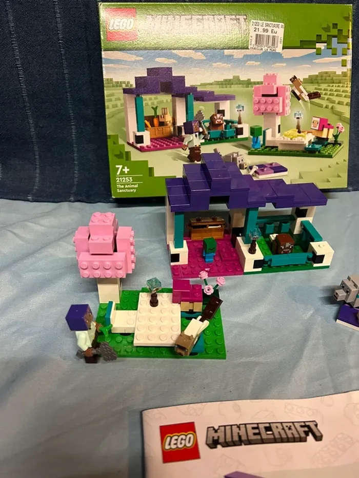 Lego Minecraft 21253 Le Sanctuaire Animal - photo numéro 2