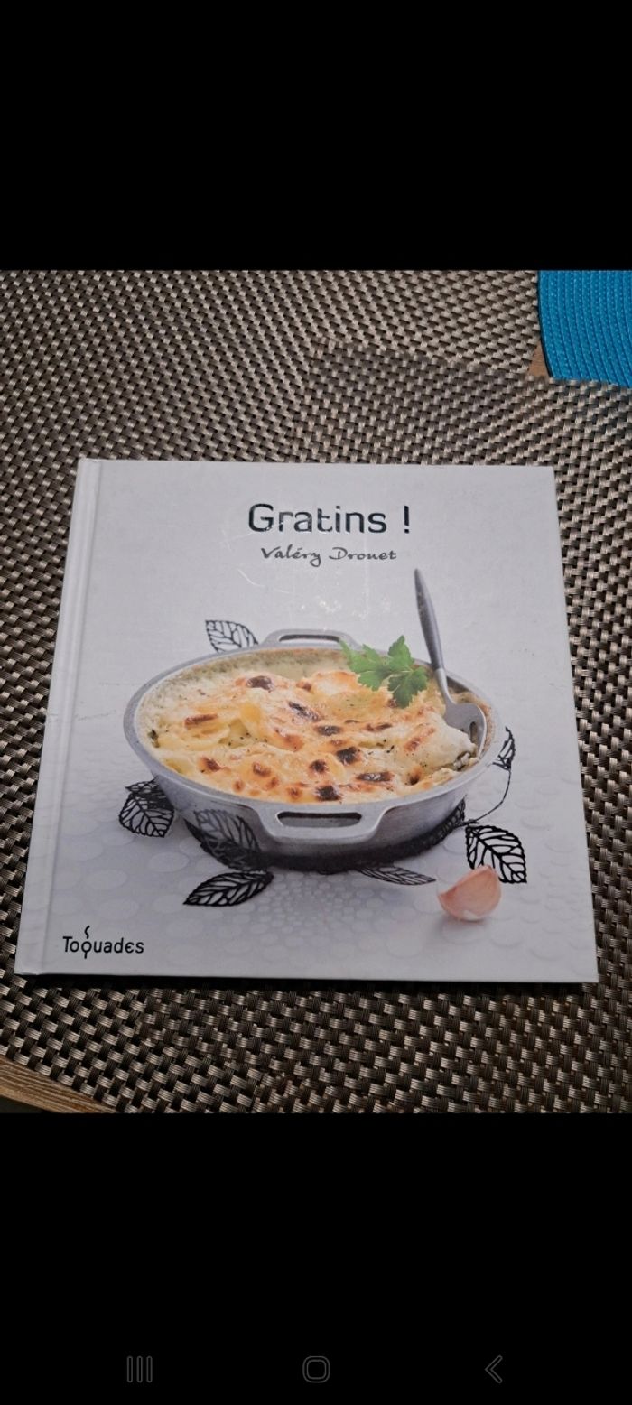 Livre recettes gratin