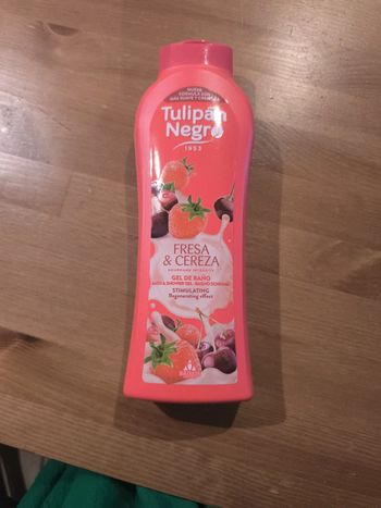 Gel douche tulipan negro fraise et cerise