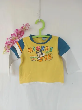 Tee-shirts manches longues Disney Mickey 23 mois