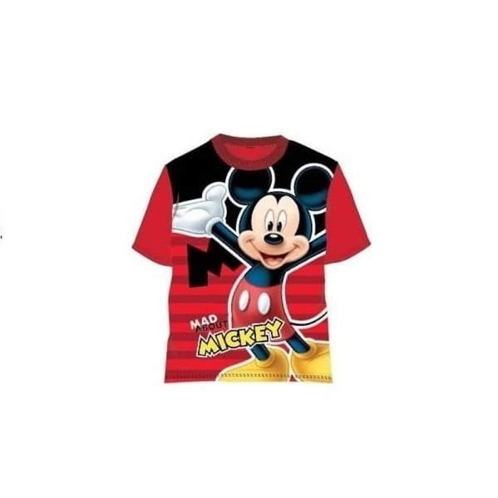 Tee-shirt Mickey rouge 4 ans
