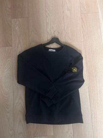 Pull stone island bleu foncer