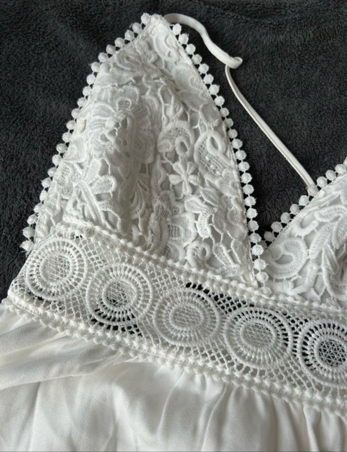 Combishort blanche - photo numéro 2