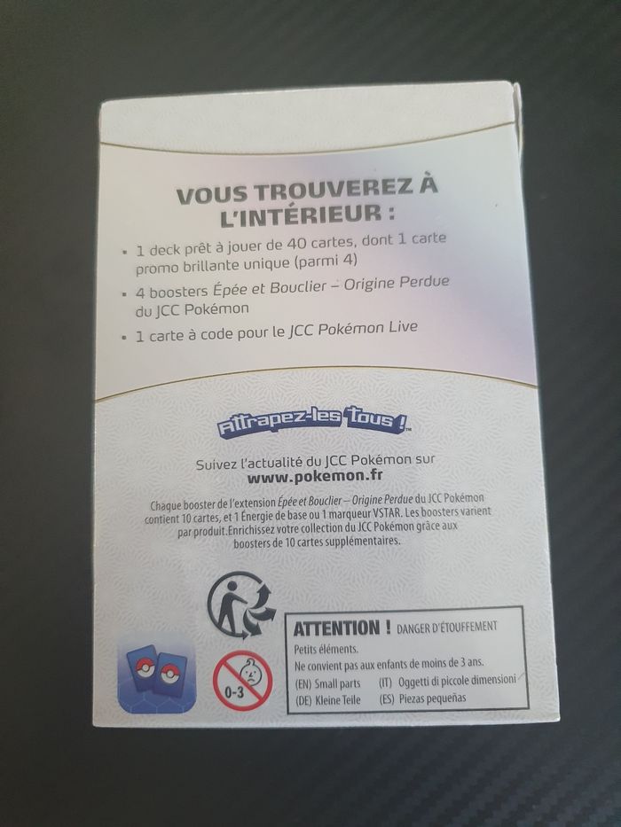 Kit AP Pokémon EB 11: Origine perdue - FR - NEUF et SCELLE. - photo numéro 3