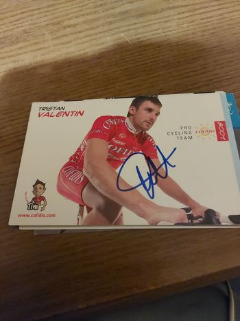 Coureurs cyclismes Tristan Valentin 