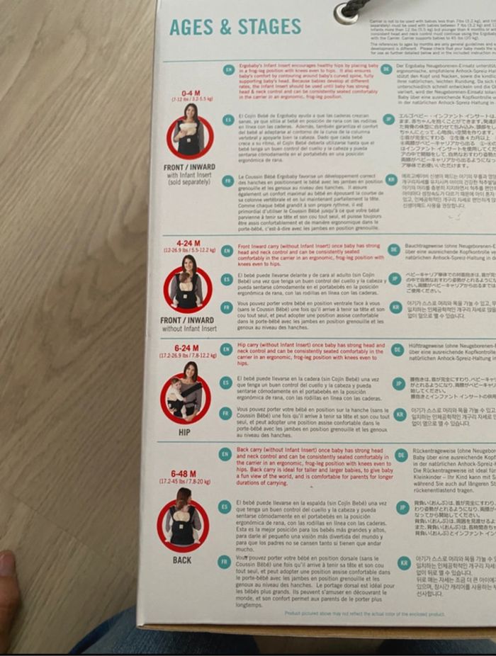 Porte bebe ergobaby - photo numéro 4