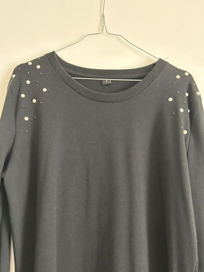 Robe pull avec strass - photo numéro 2