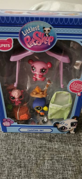 Littlest pet Shop Camping set neuf sous blister