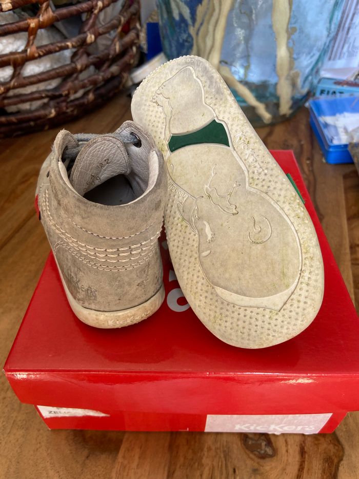 Kickers cuir - photo numéro 3