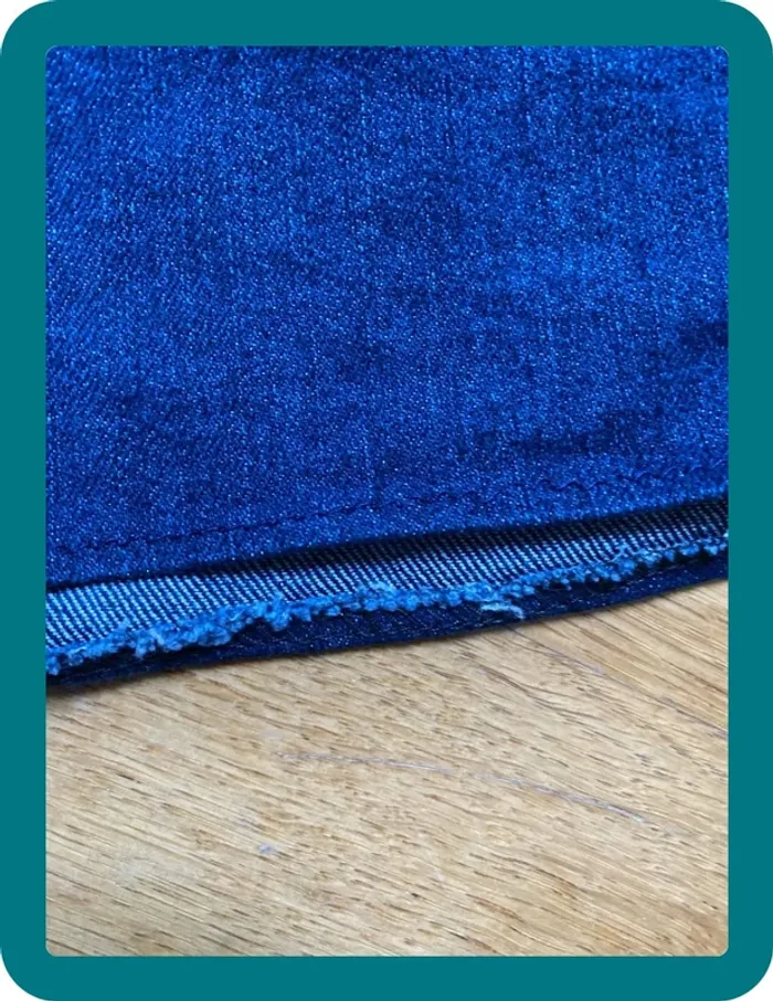 Jeans coupé en short, taille 42 - photo numéro 2