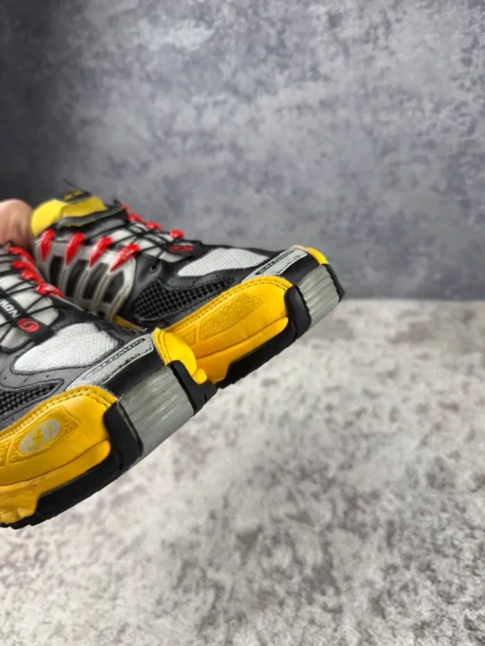Salomon ACS Pro - Black Lemon High Risk Red - Black & Yellow & Red - photo numéro 15