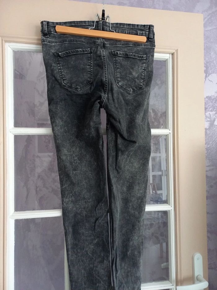 Jean skinny noir homme - photo numéro 3
