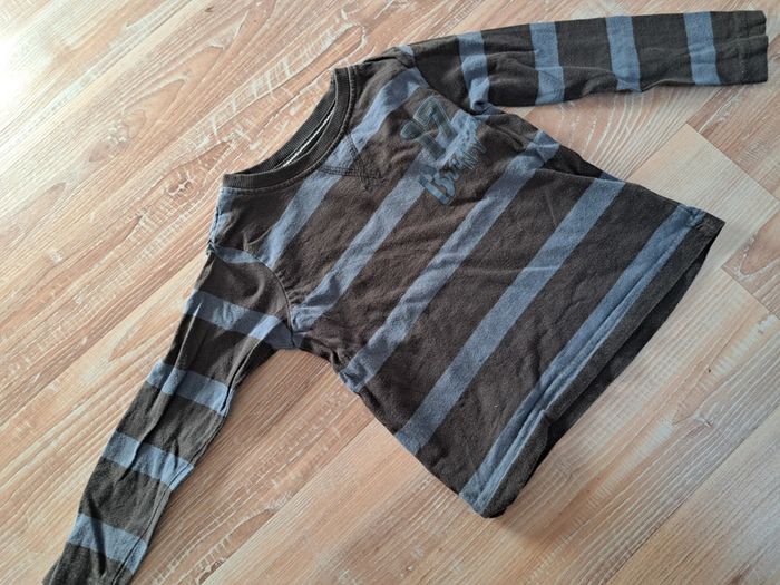 T-shirt rayé manches longues 3 ans In extenso