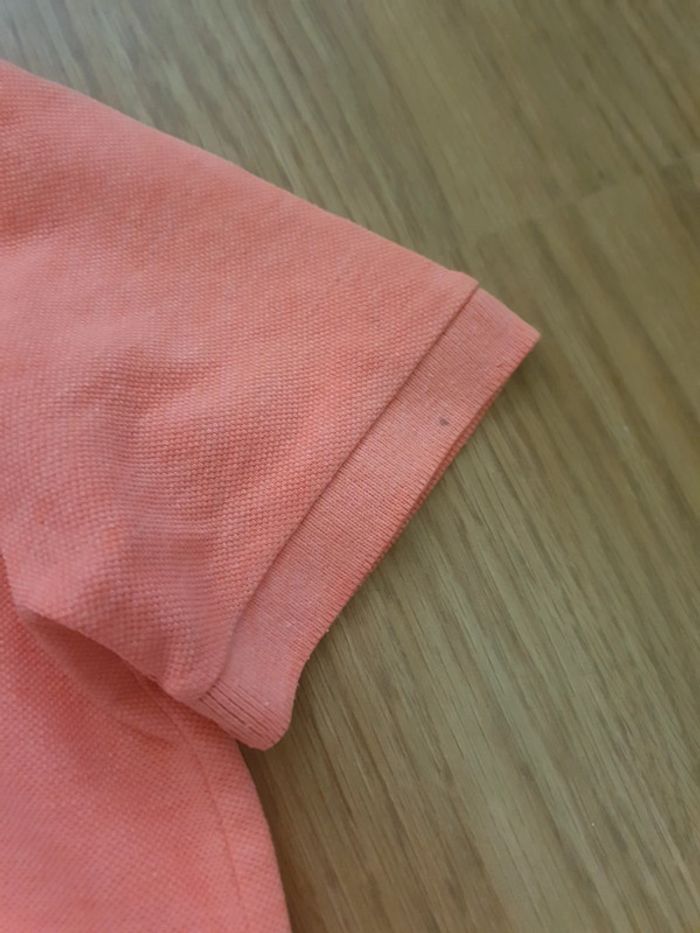 polo okaidi 8 ans orange fluo - photo numéro 5