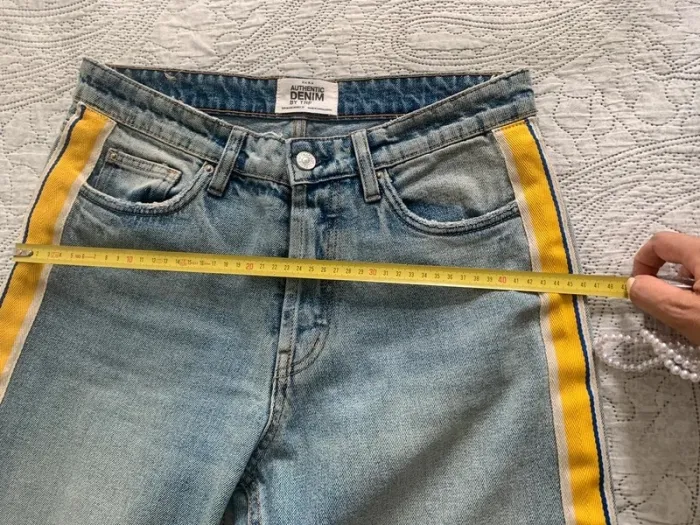 Jean Zara bandes jaunes - photo numéro 8
