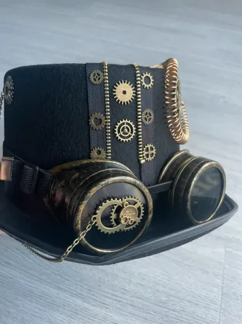 Chapeau haut de forme steampunk