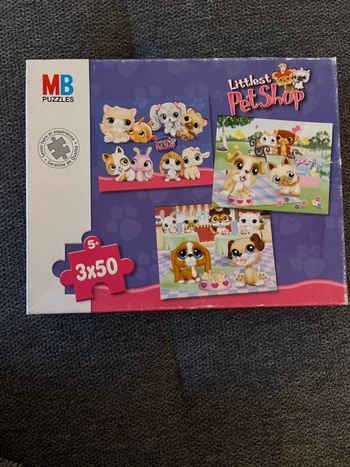 Trois puzzles petshop