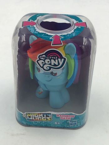 Figurine Mighty Muggs Hasbro My Little Pony Rainbow Dash neuf