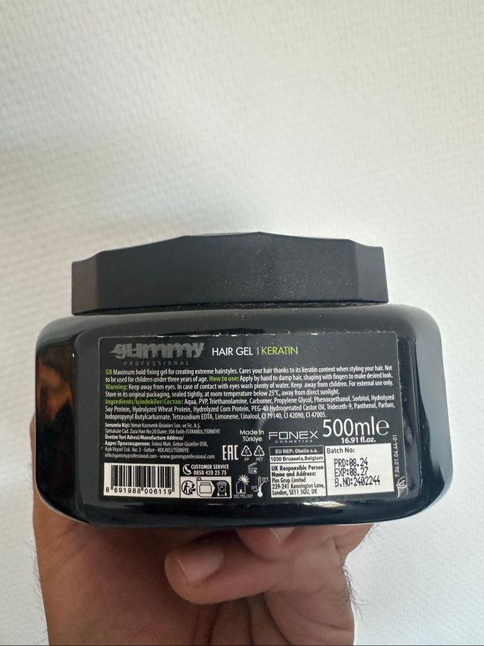 Gel coiffant cheveux gummy - photo numéro 2