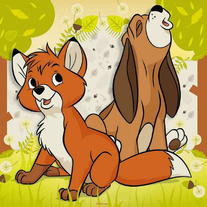 Puzzle Ravensburger Aristochats/ Rox et Rouky/Dalmatiens 3x49 pièces 05155 - photo numéro 4