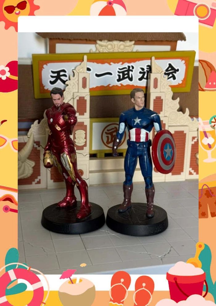 Lot Iron Man et Captain America Altaya - photo numéro 5