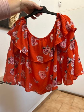 Chemisier court col bateau 